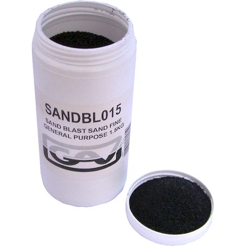 Sand blast sand fine general purpose 1.5kg(SANDBL015)