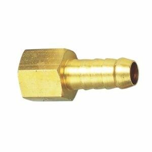 Hose tail connector brass 1/4f x 10mm(SBF1259)