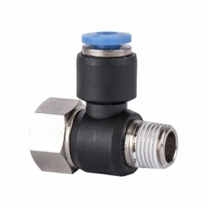 Pu hose fitting tee 4mm x 1/8'f x 1/8'm(SG APHF04-01)