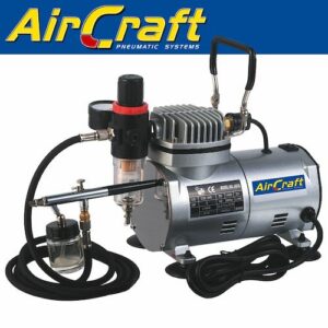 Compressor/airbrush kit w/hose (as18-2)(SG COMP04K)