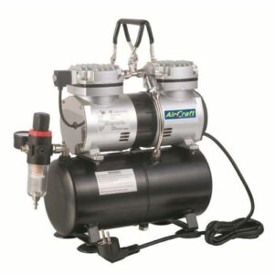 Compressor for airbrush 2cyl with tank (as196)(SG COMP07)