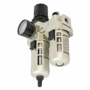 Filter / regulator / lubricator 1/4' with auto drain (hec3010-02d)(SG FRL180-2)