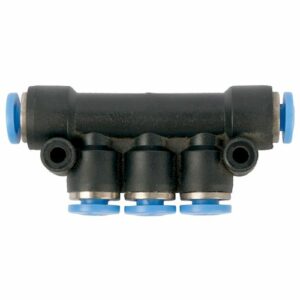 Pu hose fitting manifold 4mm-4mm(SPKG04-04)