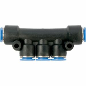 Pu hose fitting manifold 8mm-8mm(SPKG08-08)