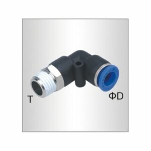 Elbow 6mm-1/4 m pu hose fitting(SPL06-02)