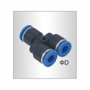 Pu hose fitting y joint 8mm(SPY08)