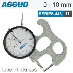 Tube thickness gauge 0-10mm