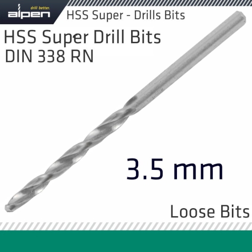 Hss super drill bit 3.5 mm loose