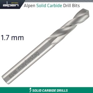 Solid carbide drill bit 1.7