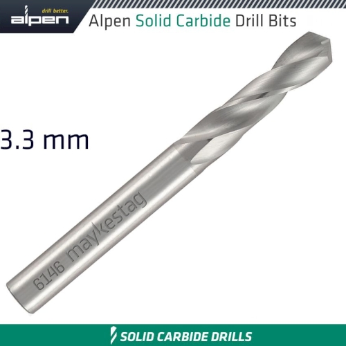 Solid carbide drill bit 3.3