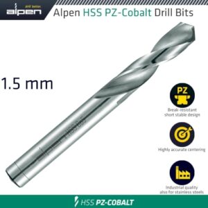 Cobalt drill short bulk 1.50mm