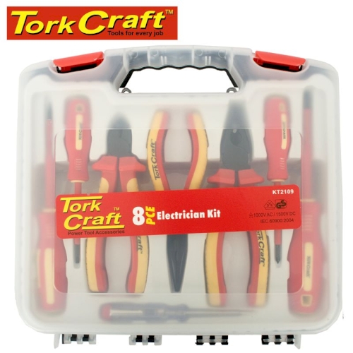 Tork craft electrician kit 8pce