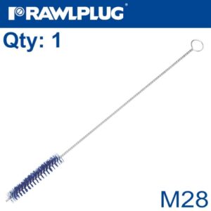 Manual plasctic bottle brushes m28(RAW R-BRUSH-M16-28)