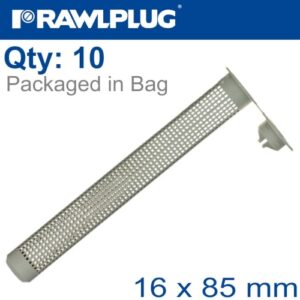 Plastic sleeve insert 16mmx85mm x10 per pack(RAW R-PLS-16085-10)