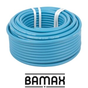 Rubber hose 8mm x 13mm blue colour x50m