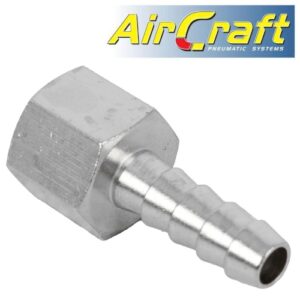 Connector hosetail 1/4'x 8mm 2pack