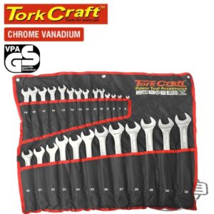 26pcs deep offset combination spanner set 6-32mm