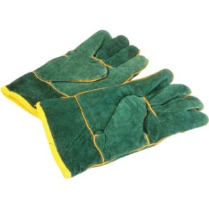 Glove green/yel std64mm pp 120