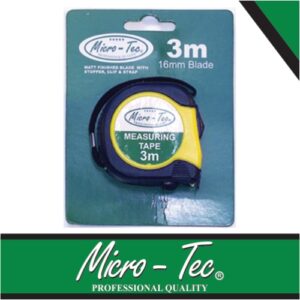 Micro-Tec Tape Measure 3MT X 16mm | G3016M