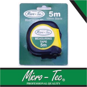 Micro-Tec Tape Measure 5MT X 19mm | G5019M