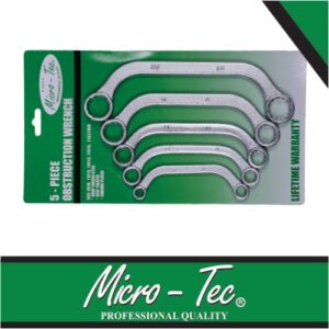 Micro-Tec 5Pcs Wrench Moon 8-22mm | I100999