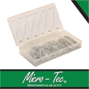 Micro-Tec 555Pcs Split Pin (Cott) Assortment | I45205