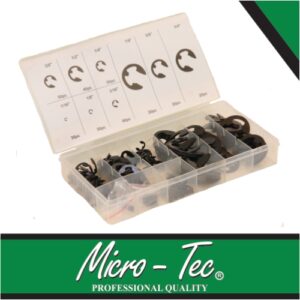 Micro-Tec 300Pcs E-Clip Assortment | I45208