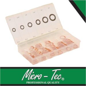 Micro-Tec 110Pcs Washer Copper Assortment | I45217