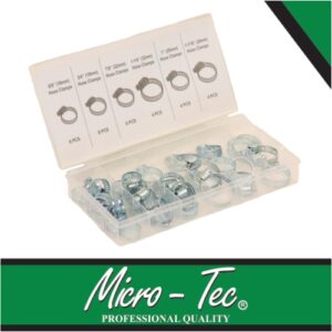 Micro-Tec 34Pcs Hose Clamp Assortment | I45348