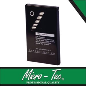 Micro-Tec Wrench Set Spline 5-12mm | I5501