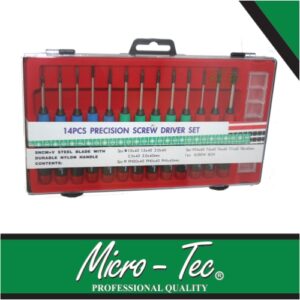 Micro-Tec 14Pcs Screwdrivers Precision | M006002