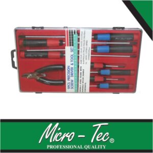 Micro-Tec 9Pcs Screwdriver and Pliers Set Precision | M006005