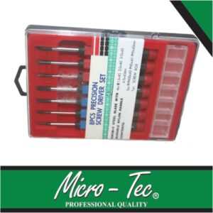 Micro-Tec 8Pcs Screwdriver Set Precision | M006006