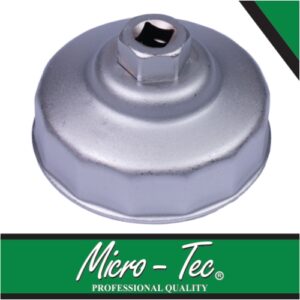 Micro-Tec Oil Filter Cup 74mm / 14 Flute | M01004E04
