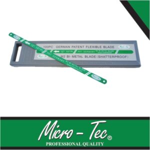 Micro-Tec BLade Hacksaw 18Tpi Bi-Metal | MHBB180