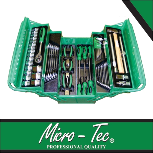 Micro-Tec 61Pcs Toolbox Set - Mechanics | MSS9600