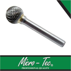 Micro-Tec Metric - Carbide Rotary Burr Shape D 16X14X59X6mm | RB067-D145