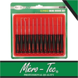 Micro-Tec 12Pcs Mini Hook Set | WT01211