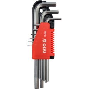YATO 9Pc Hex Key Set 1.5-10mm | YT-0500