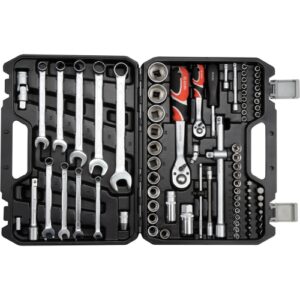 YATO 82Pc Tool Set In Case - 1/4