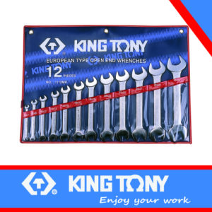 KING TONY SPANNER 6 32mm DOUBLE OPEN END 12 PC | 1112MR