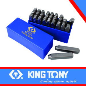 KING TONY PUNCH SET LETTER 5mm A Z HEAVY DUTY | 11527SQ05