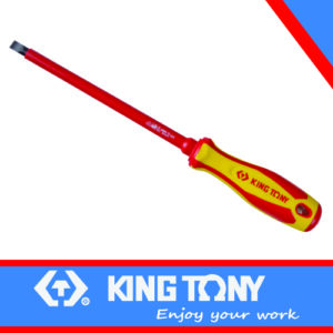 KING TONY SCREWDRIVER ELECTRICAL FLAT 5.5X125MM VDE | 14725505