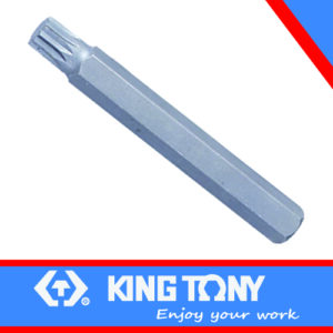 KING TONY BIT SPLINE M10 X 80MM | 168010M