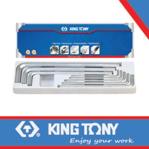 KING TONY ALLEN KEY SET 8PC EXTRA LONG 3 14MM | 20208MR01