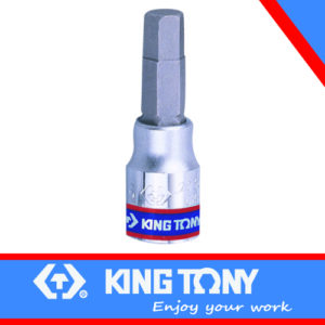 KING TONY SOCKET HEX BIT 1/4