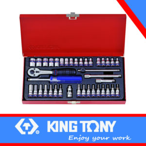 KING TONY SOCKET & BIT SET 1/4