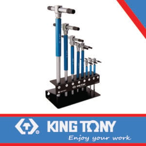 KING TONY T HANDLE WRENCH SET (FOR HEXAGON HEAD SCREWS) | 23208MR