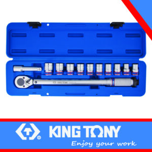 KING TONY ADJUSTABLE TORQUE WRENCH SET 12PC | 344251A12MR
