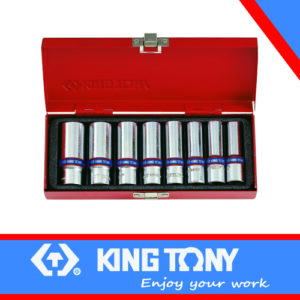 KING TONY SOCKET SET 8PC 3/8